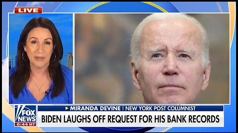 Devine: Why Is Biden Hiding His Bank Records?