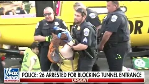 Climate Change Protesters Try And Shutdown Washington DC By Blocking Traffic!