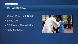 Ash Wednesday: 2 churches come to transit & a park