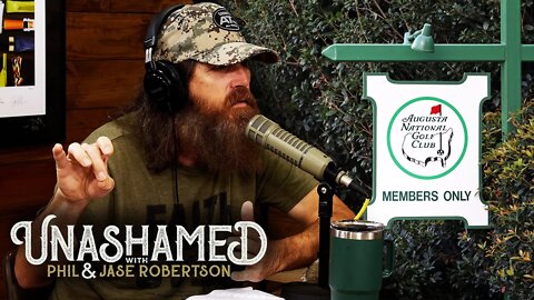 Jase Admires the Masters Caddies & Phil Calls God a Friend | Ep 460