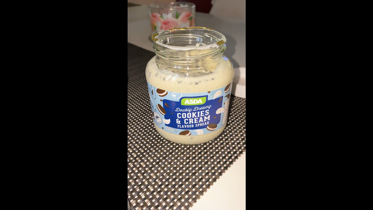 She can’t resist it cookies and cream