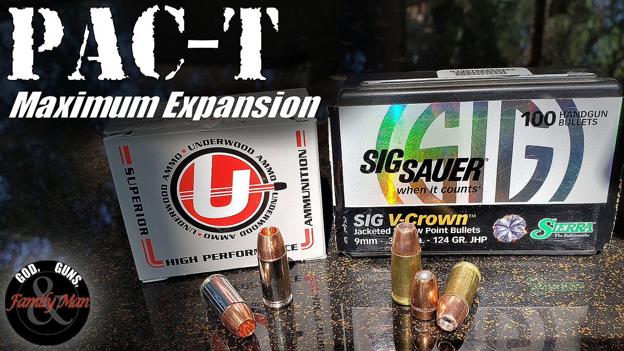 9mm 105gr. Underwood Ammo Maximum Expansion bullet: Clothing and Hard Barrier Ballistic Gel Test