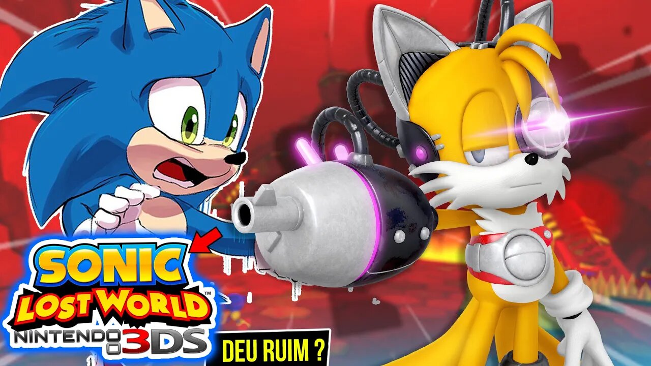 Porque NINGUÉM gosta do SONIC LOST WORLD 3DS