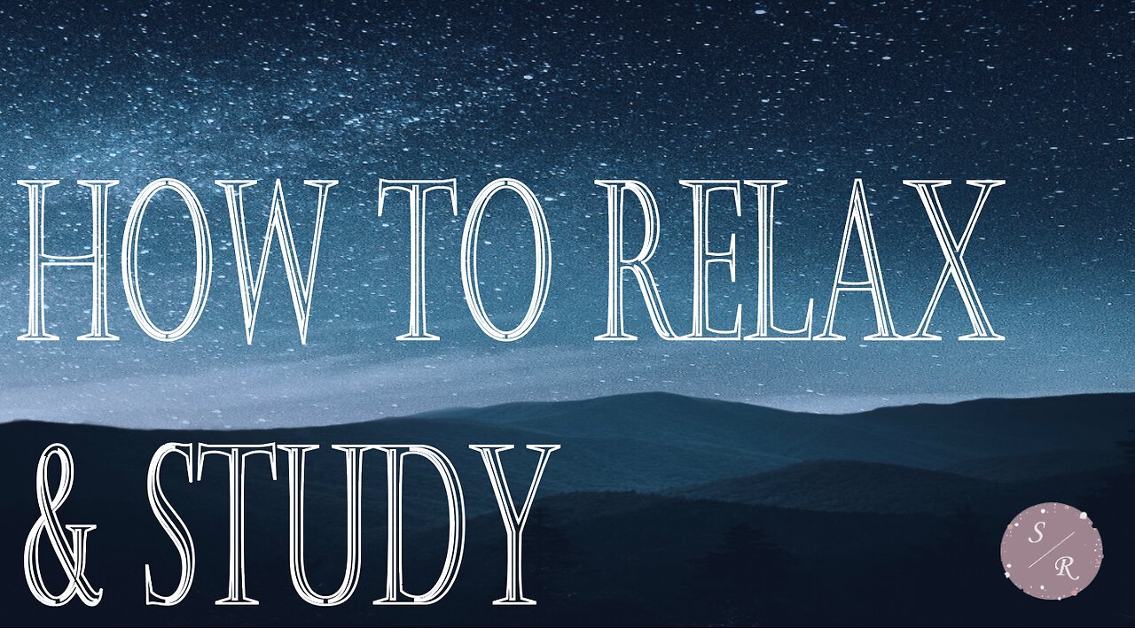 How To Relax & Reset Your Mind To Study | Relaxing Rain & Study Beats | Chill Vibes
