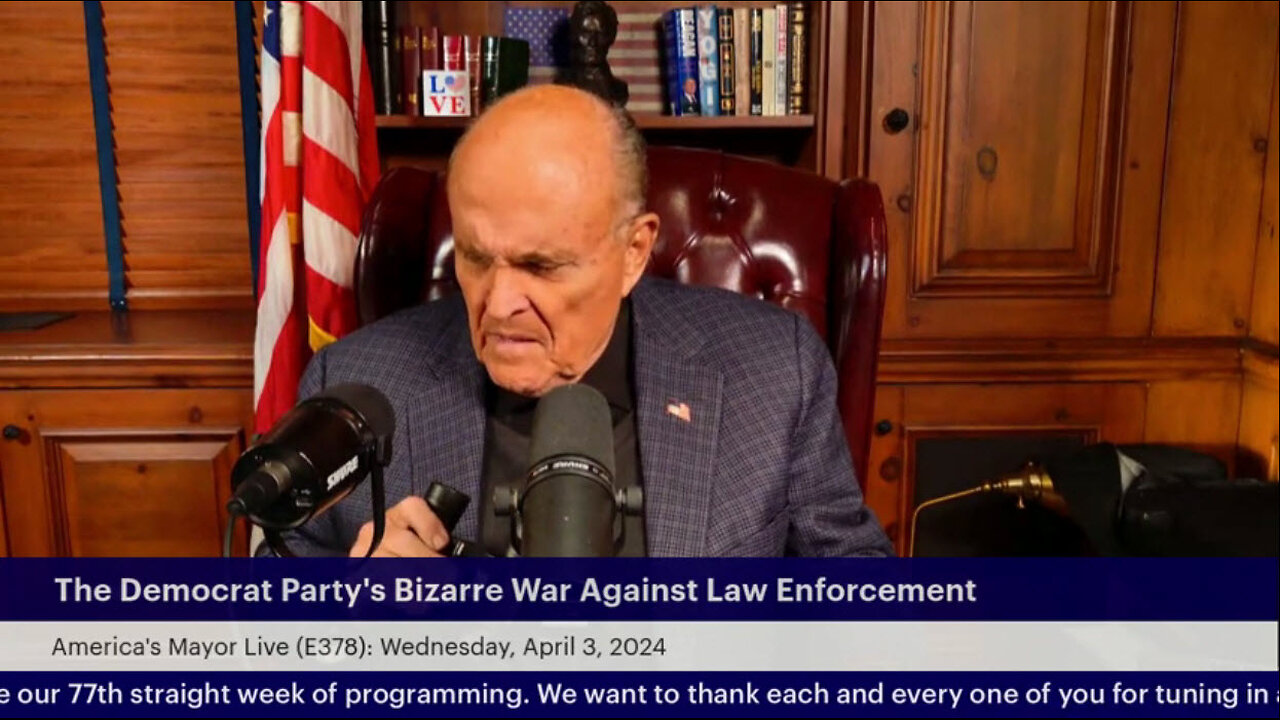 America's Mayor Live (E378): The Democrat Party's Bizarre War Against Law Enforcement