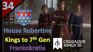 Kings to 7th Gen/Frankokratia l CK3 l Part 34