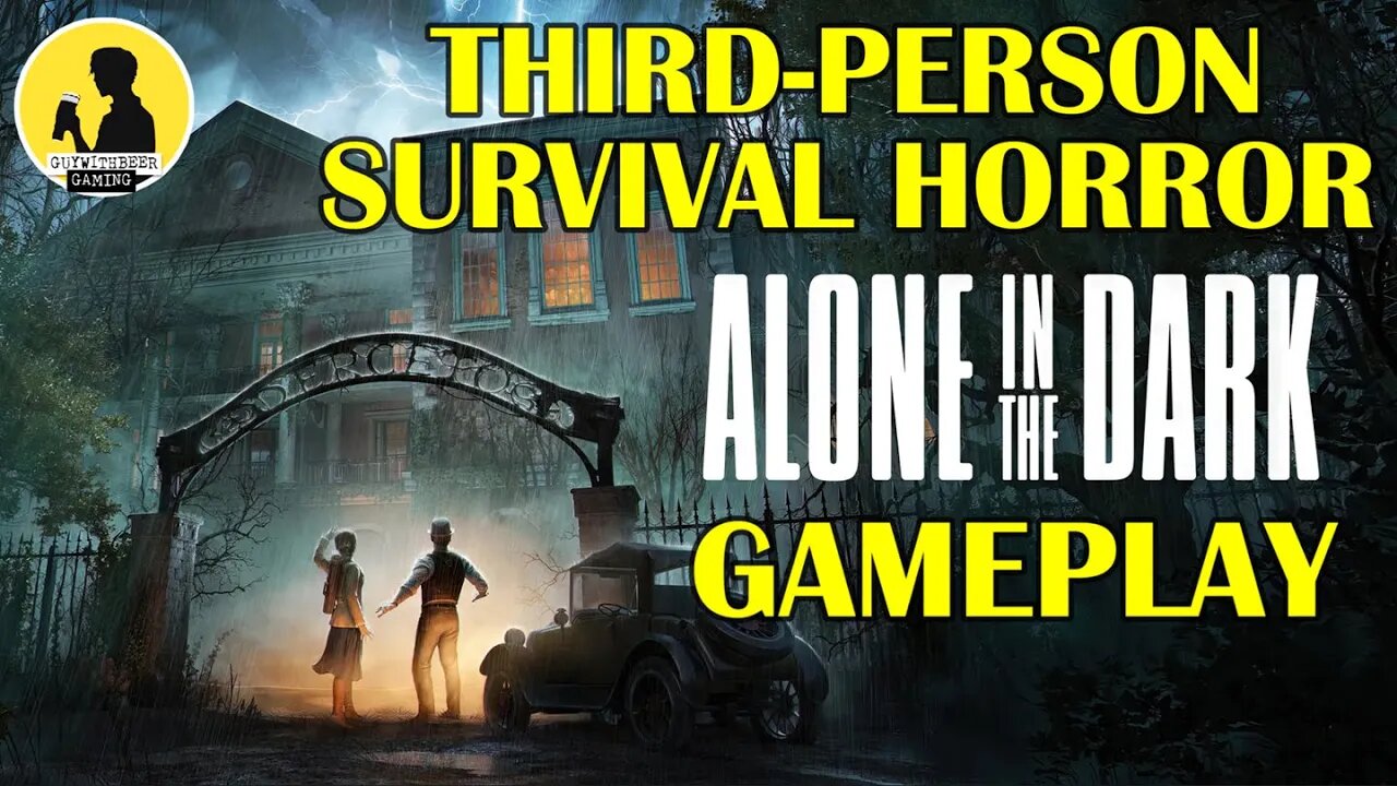 ALONE IN THE DARK (PROLOGUE), GAMEPLAY #aloneinthedark #gameplay #survivalhorrorgaming