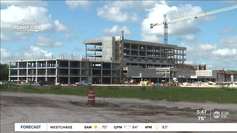 New hospital under construction in Plant City as population grows