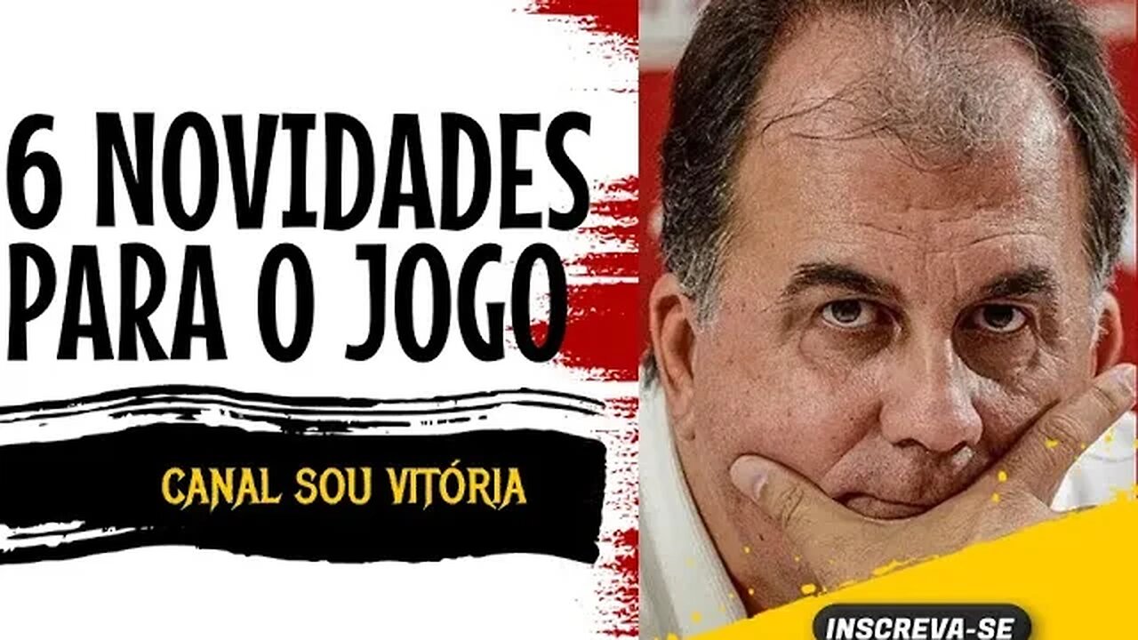 Vitória espera contar com até seis novidades para a partida contra o Vila Nova