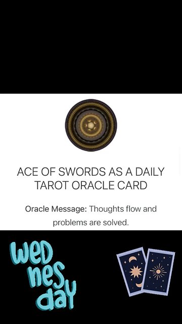 Ace of Swords Oracle Reading!!