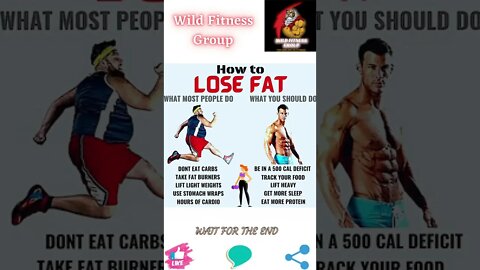 🔥How to lose fat🔥#shorts🔥#wildfitnessgroup🔥3 August 2022🔥