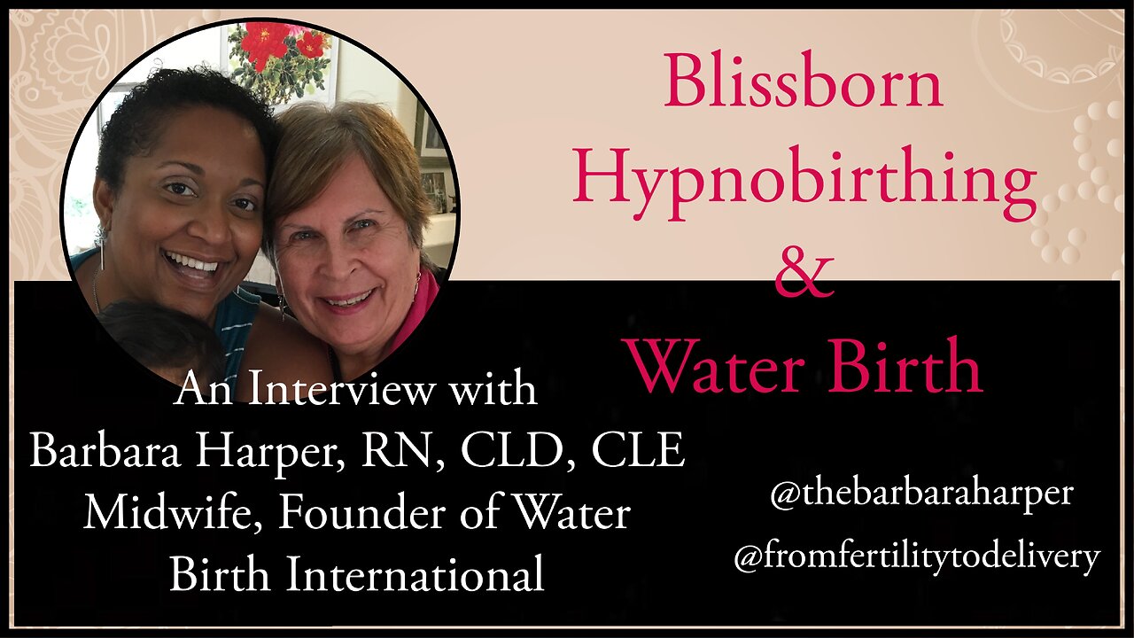 Fireside Chat with Barbara Harper! Get your tea & cozy up for this beautiful water birth talk!