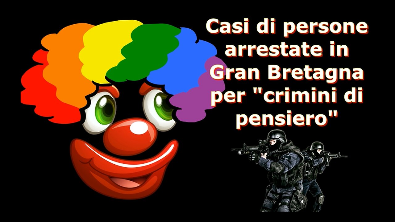 Casi di persone arrestate in Gran Bretagna per "crimini di pensiero"