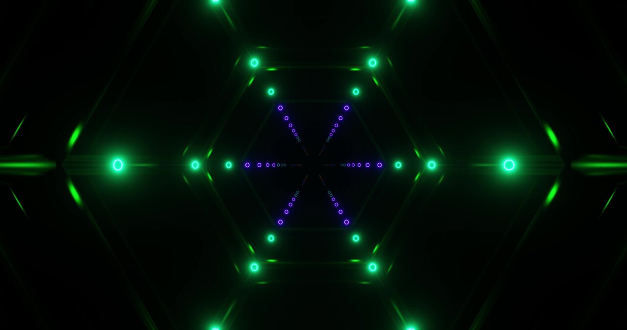 👍 VJLOOP NEON ( vjloop dark tunnel with neon circles screensaver free)