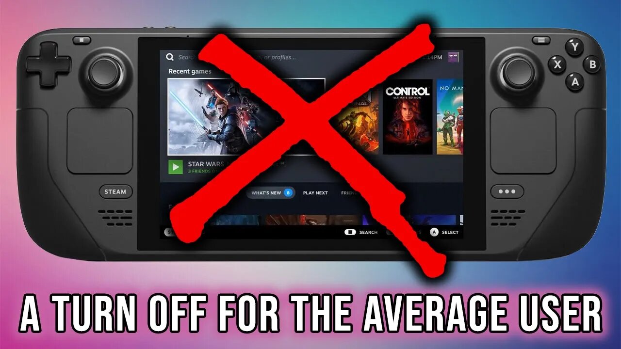 This Is Gonna Be The Make Or Break Issue For The Steam Deck