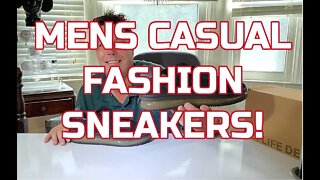 Sharp Looking BUGERINO Mens Fashion Sneakers -Casual Classic Look