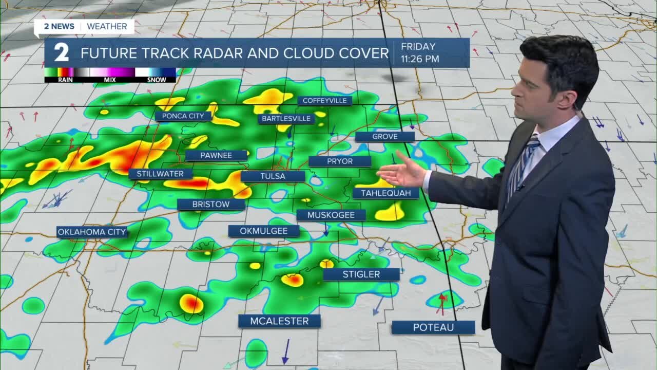 More rain to move in