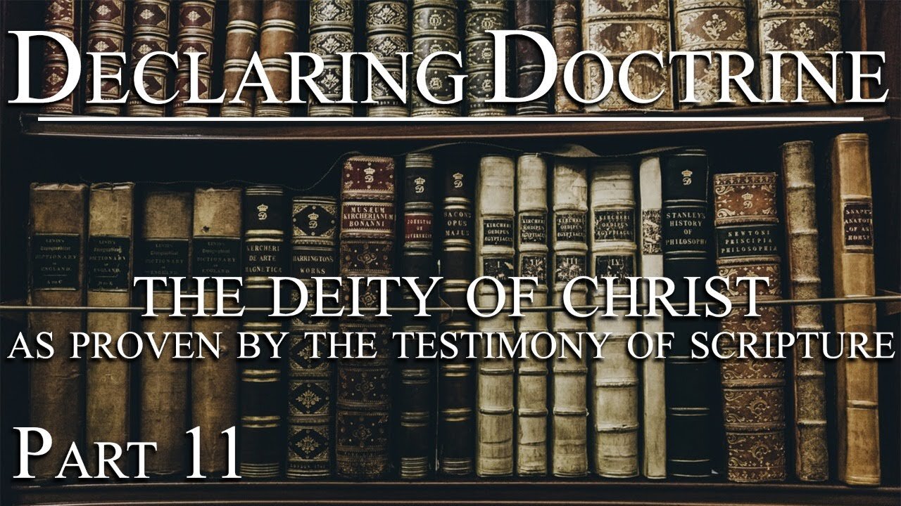 【 The Deity of Christ as Proven by the Testimony of Scripture 】 Pastor Roger Jimenez