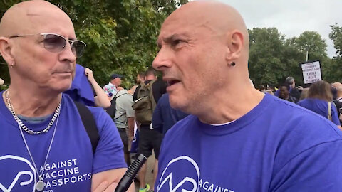 "Right Said Fred" Against Vaccine Passports