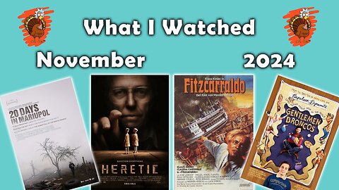 What I Watched - November 2024