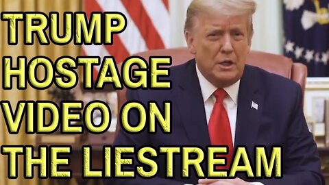 LIVE: REPEACHMENT HOSTAGE STATEMENT on the #LieStream. Come chat.