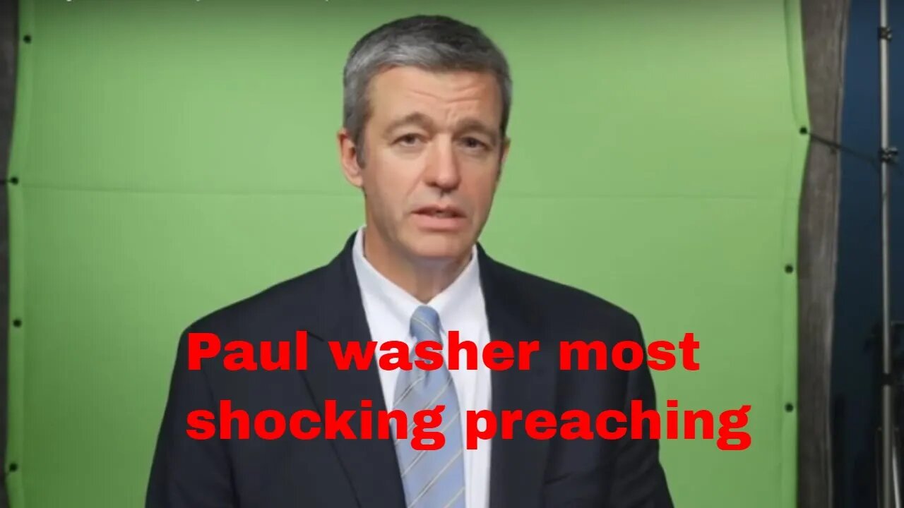 Paul Washer's shocking preaching