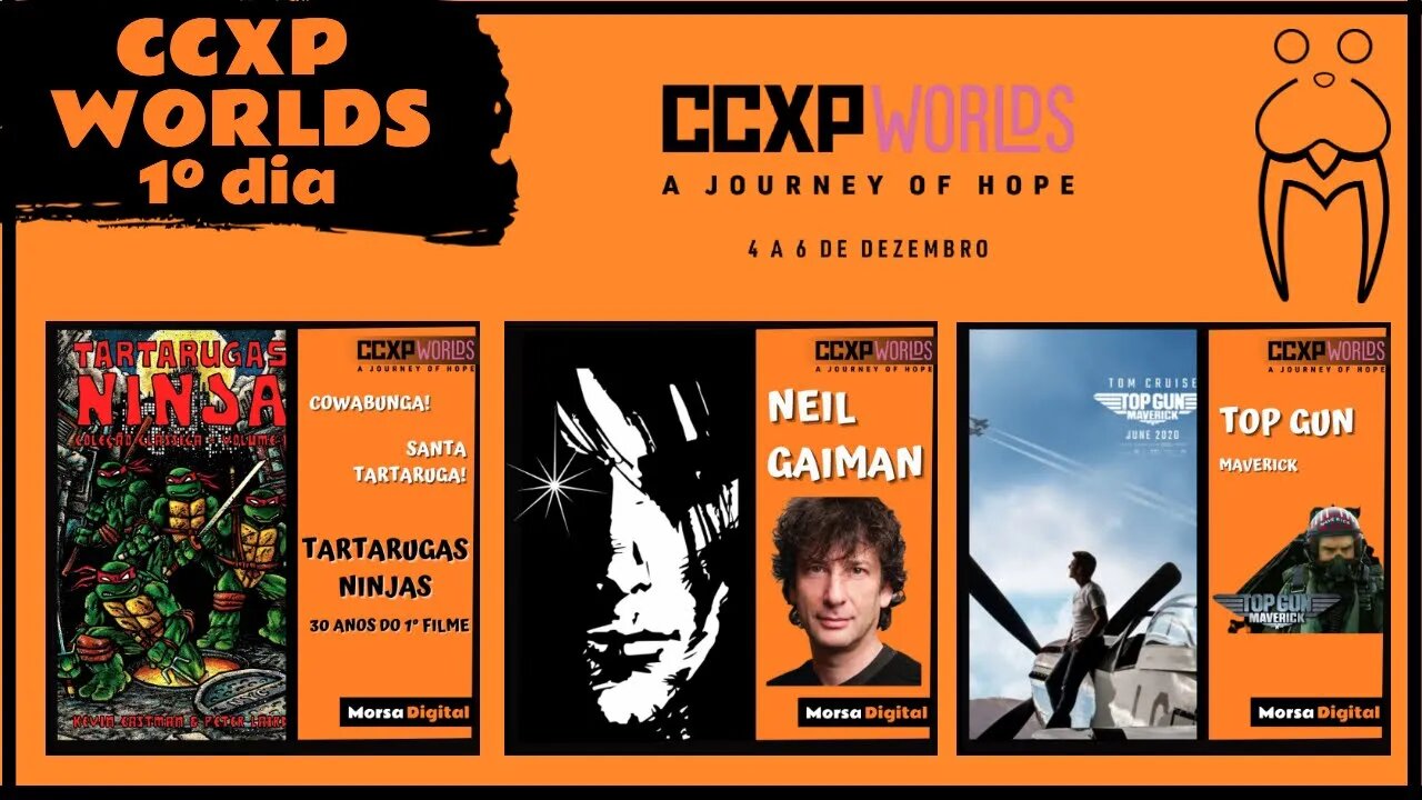 CCXP WORLDS - 1º Dia