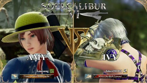 Amy (Âmesang) VS Ivy (Joker201101) (SoulCalibur™ VI: Online)