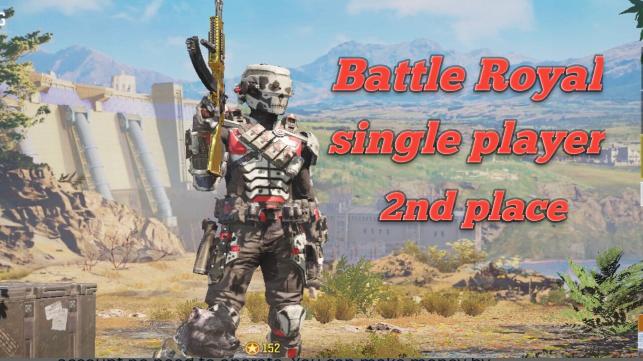 CALL OF DUTY MOBILE Battle Royale | Solo play just 2nd place