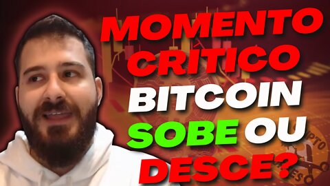 BITCOIN SUBINDO MUITO! ÚLTIMO SUSPIRO PARA CAIR MAIS OU REVERTEMOS A QUEDA? ANÁLISE GRÁFICA DO BTC