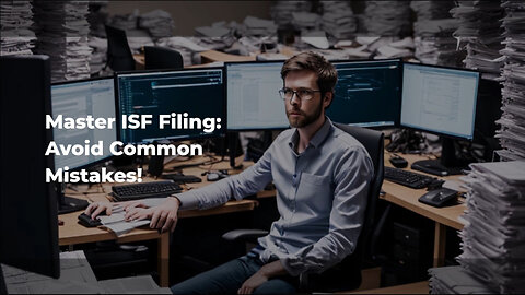 Avoid These ISF Filing Mistakes: The Key to a Smooth Customs Clearance Process