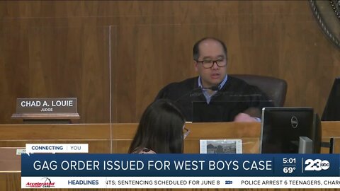 Gag order issued for West Boys case