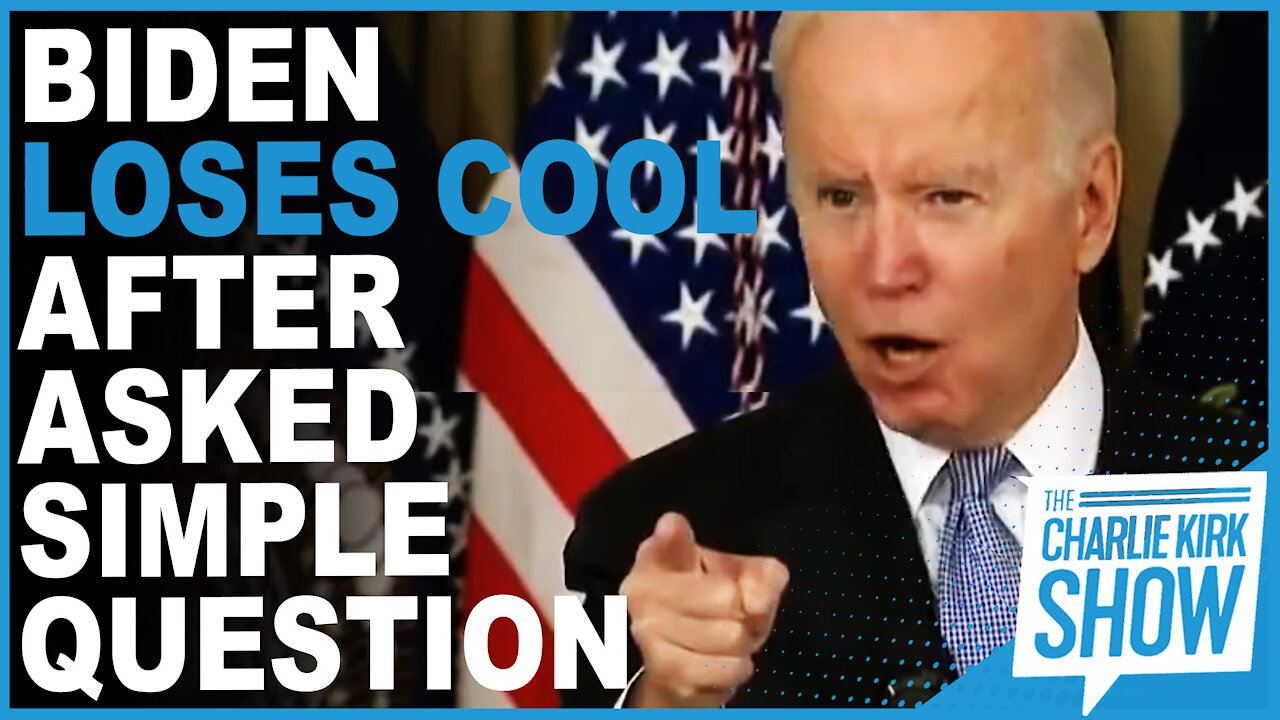 Biden Loses Cool After Asked Simple Question