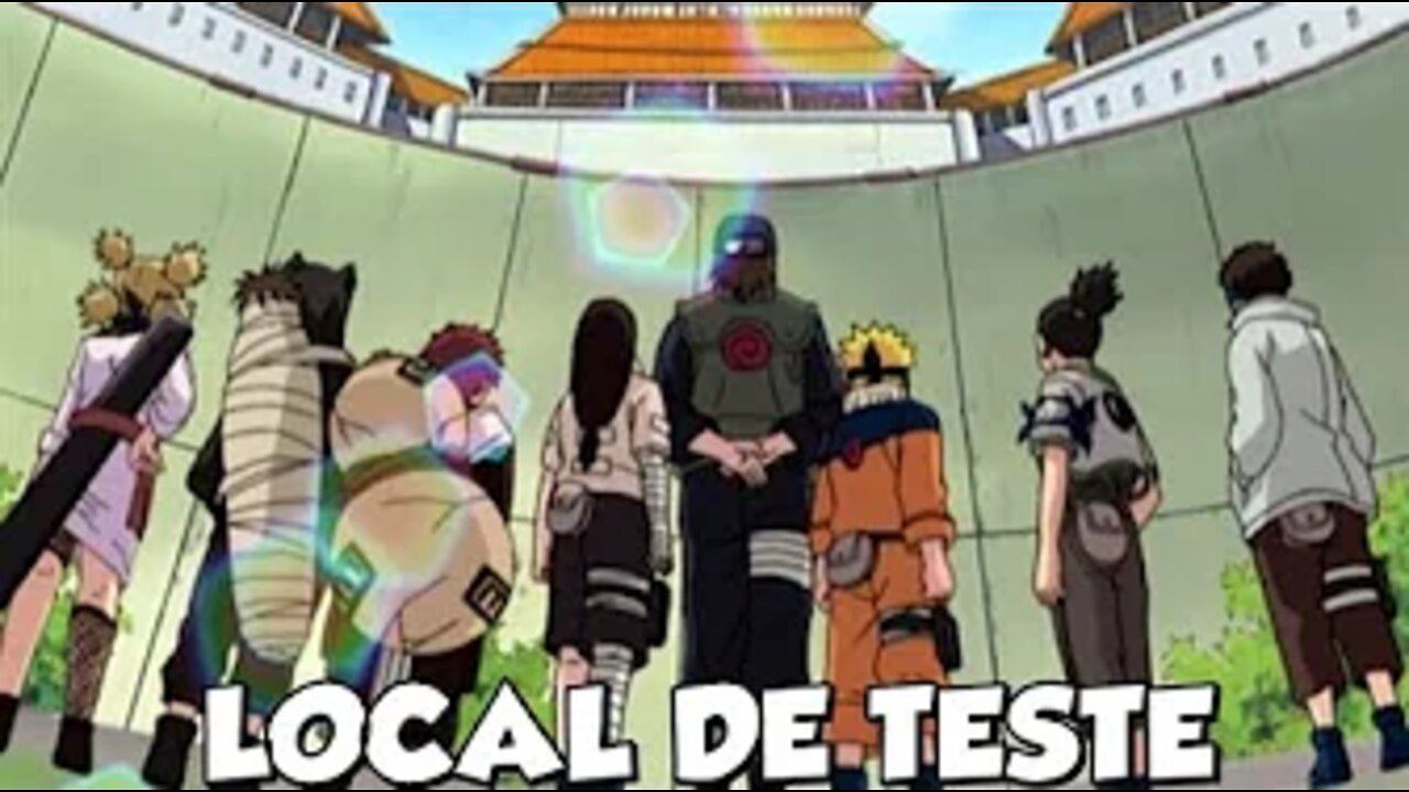 Local de teste eu virei mestre dos magos #MestredosMagos #NarutoOnline