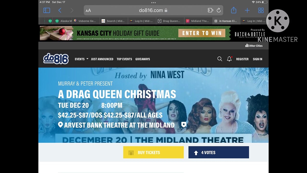 ATTN KC Parents - all ages Christmas drag show