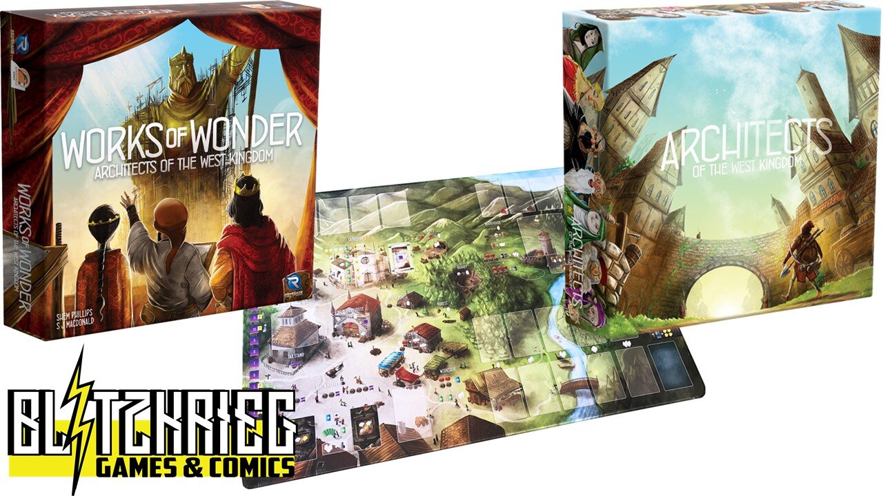 Architects of the West Kingdom: Works of Wonder and Collector Box Unboxing / Kickstarter