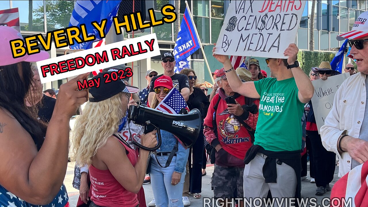 Trump supporters take over Beverly Hills