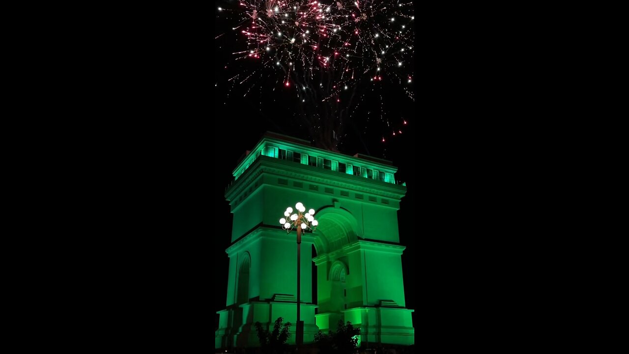 Beautiful Fireworks On 14 August 🇵🇰✨