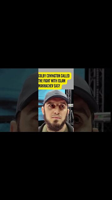 Colby Covington viewed the conflict with Islam Makhachev as simple. #shorts