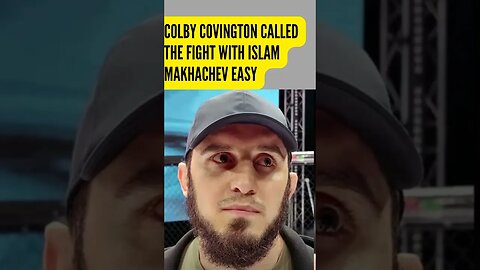 Colby Covington viewed the conflict with Islam Makhachev as simple. #shorts