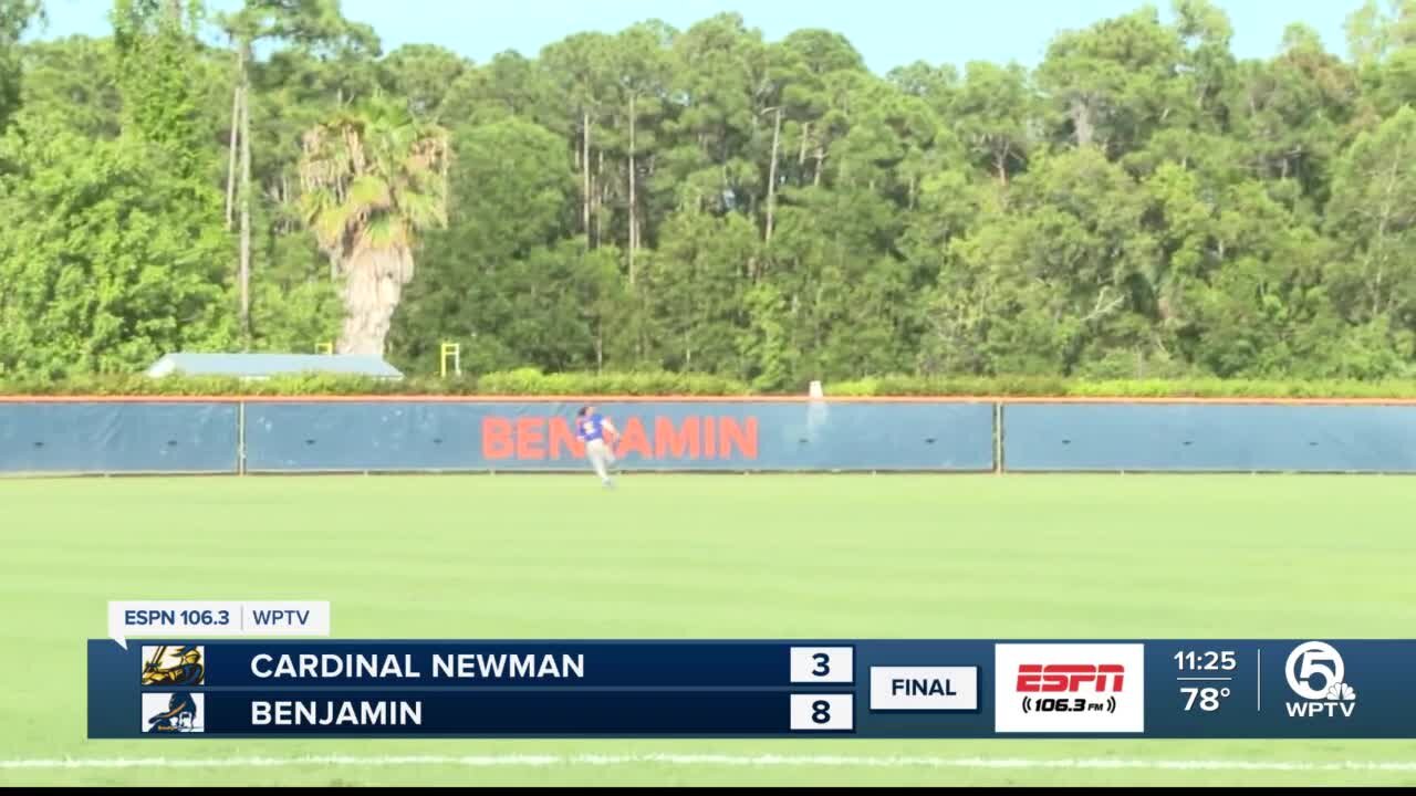 Benjamin baseball moves on in regionals