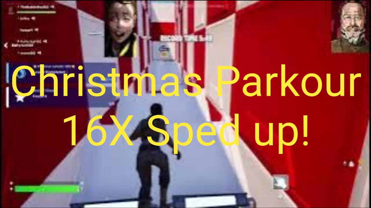 16X Speed Christmas Parkour ~Fortnite~