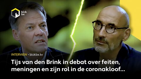 Tijs van den Brink in debat over feiten, meningen en zijn rol in de coronakloof…