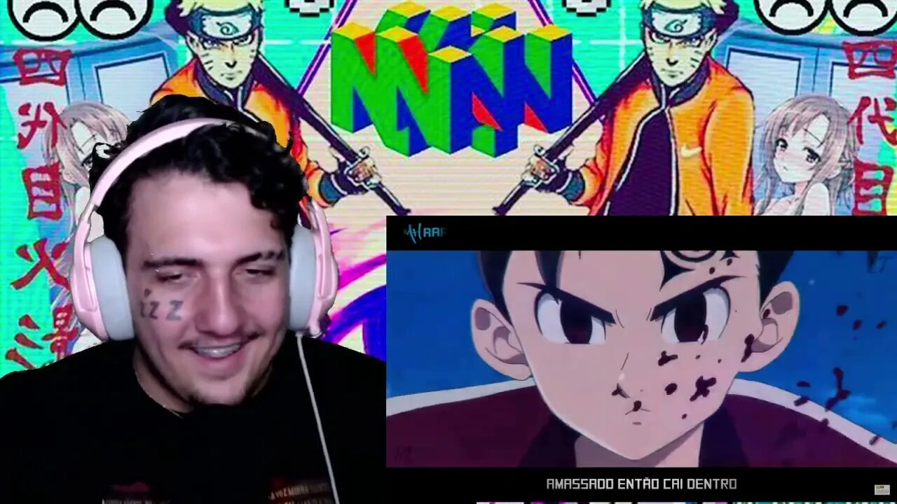 MURIEL REACT Vibe Animes #6 😡 VILÃO | Prod. Sidney Scaccio | MHRAP