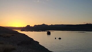 Lake Powell | Stateline Boat Ramp at Sunset