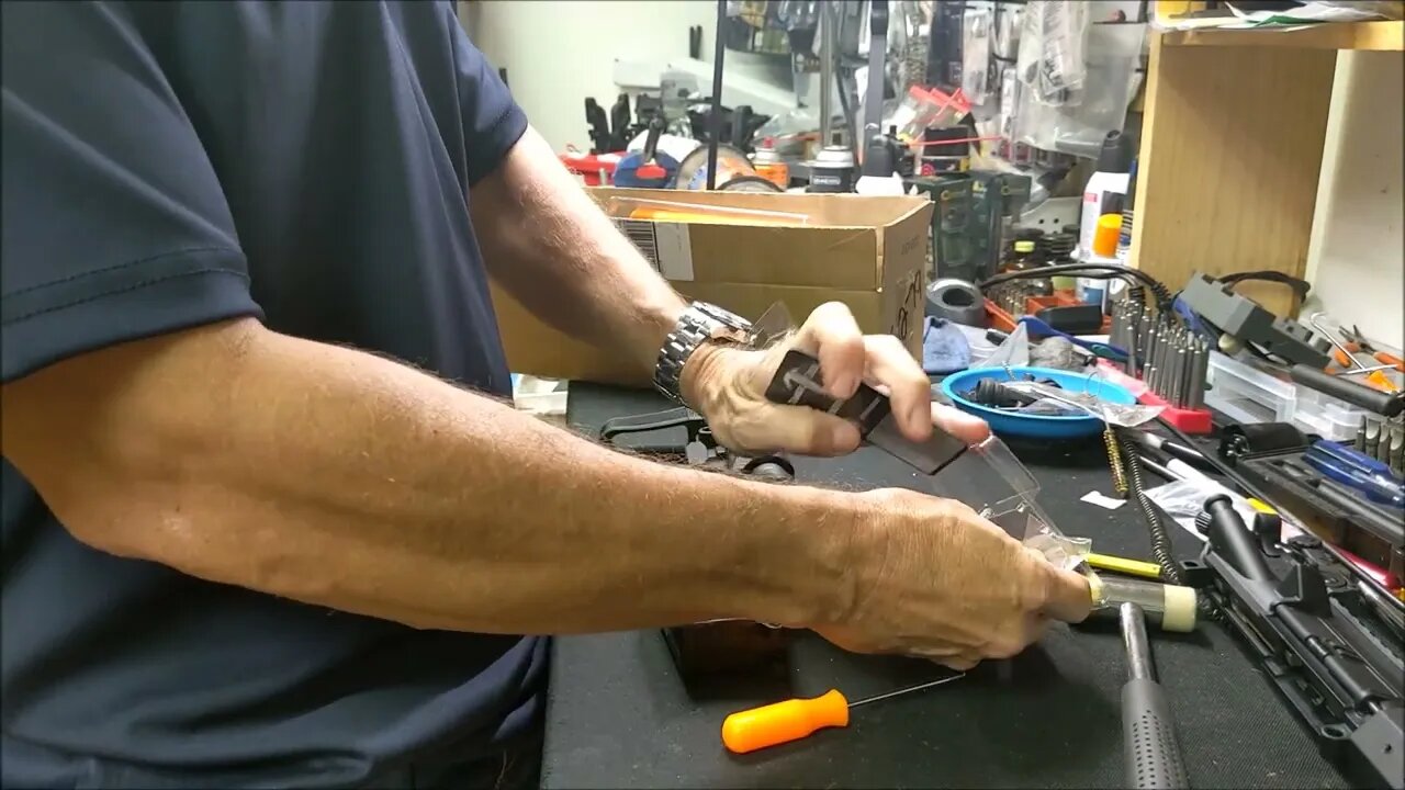 How to change / replace the front takedown pin AR-15