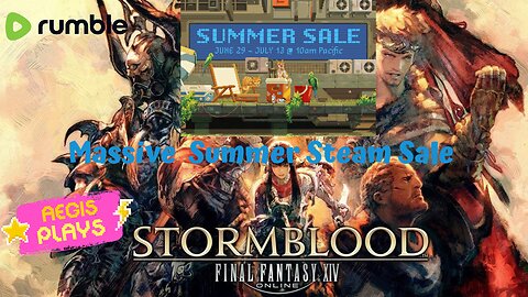 JRPG InfoWarz #004 Supreme court ends RACIAL DISCRIMINATION | Summer Steam Sale | FFXIV LIVESTREAM