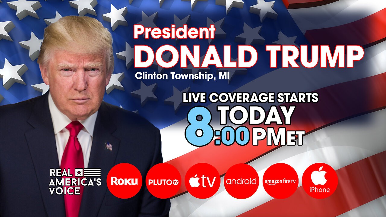 PRESIDENT TRUMP'S REMARKS LIVE FROM CLINTON TWP MI 9-27-23