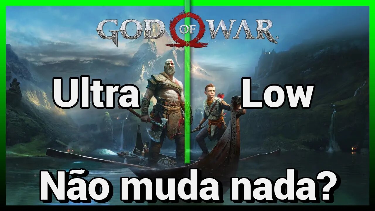 God Of War - Mínima Vs Máxima (Não Muda Nada )?