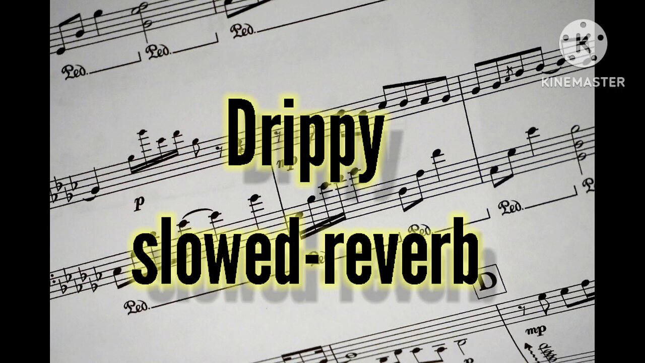 drippy slowed-reverb